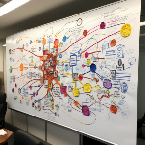Harnessing Power of visualisation: A representation of a Colourful Mind Map